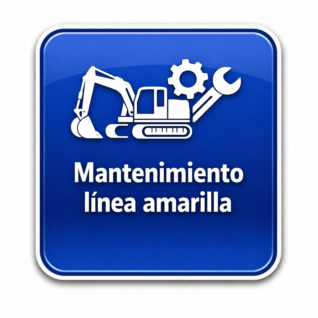 Mantenimiento línea amarilla